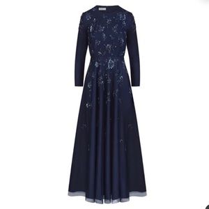 Inayah gorgeous navy Evening dress